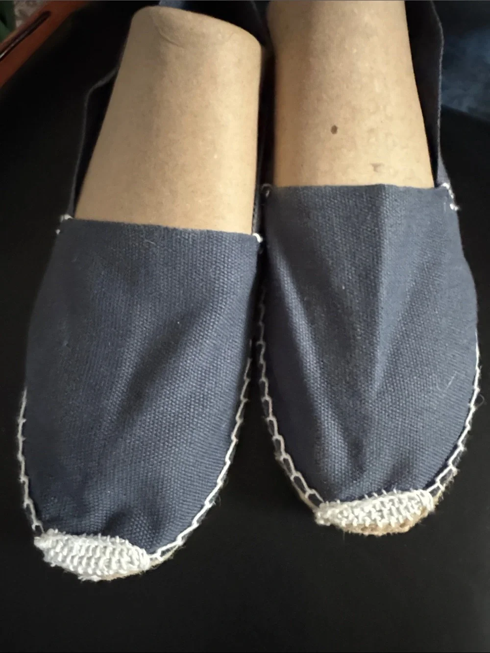 Navy Spanish espadrilles W39